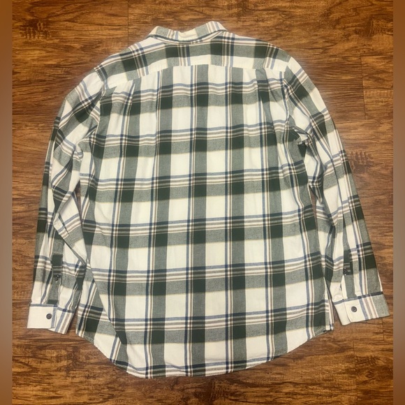 Eddie Bauer Classic Fit Flannel Shirt Size Tall XL - Picture 9 of 9